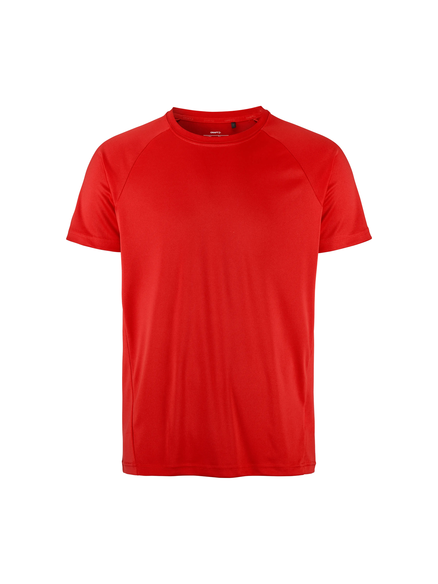 T-shirt running personnalisé polyester recyclé homme - CRAFT Rouge vif